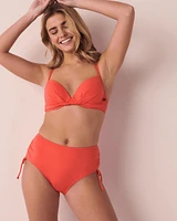 SOLID Mid Waist Bikini Bottom