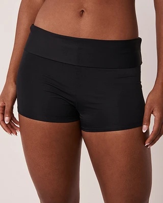 Bas de bikini garçonne taille haute SOLID