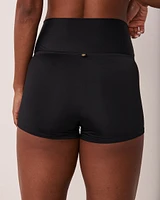 Bas de bikini garçonne taille haute SOLID