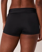 Bas de bikini garçonne taille haute SOLID