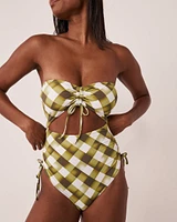 Maillot une-pièce bandeau RETRO