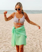 Haut de bikini bralette lacée PASTEL LILAC