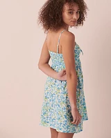 Sleeveless Floral Dress