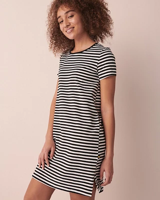 Cotton Short Sleeve Dress