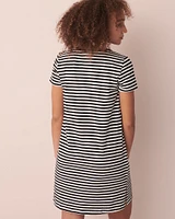 Cotton Short Sleeve Dress