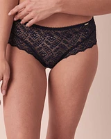 Lace and Mesh Hiphugger Panty