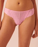Culotte tanga dentelle