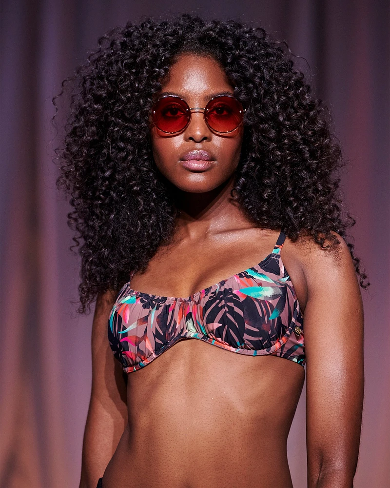 Haut de bikini bralette EARTHY JUNGLE