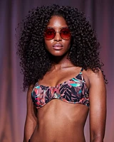 EARTHY JUNGLE Bralette Bikini Top