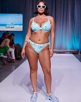 SANTORINI BLUES Push-up Bikini Top