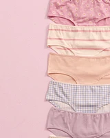 10-Pack Cotton Hiphugger Panty