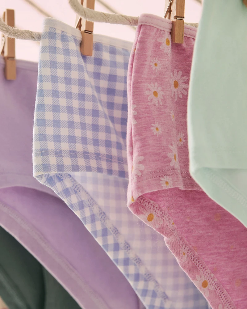 Lot de 10 culottes aux hanches en coton
