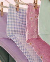 10-Pack Cotton Hiphugger Panty