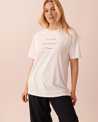 T-shirt Be Your Own Breast Friend