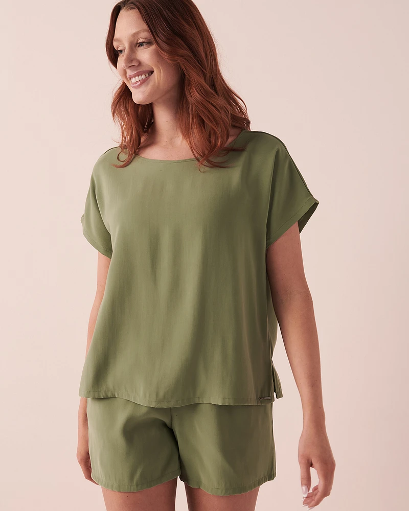 T-shirt col bâteau