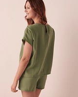 T-shirt col bâteau