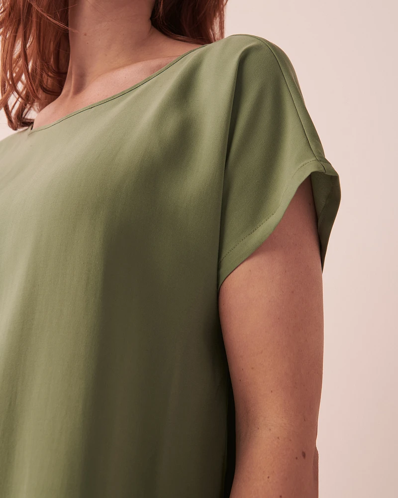 T-shirt col bâteau