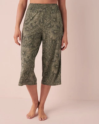 Capri jambe large en modal