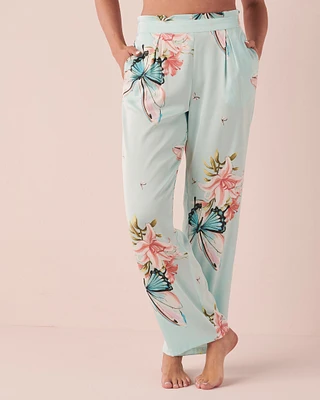 Pantalon en satin