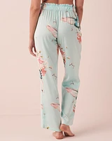 Pantalon en satin