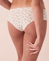 Culotte cheeky coton et dentelle