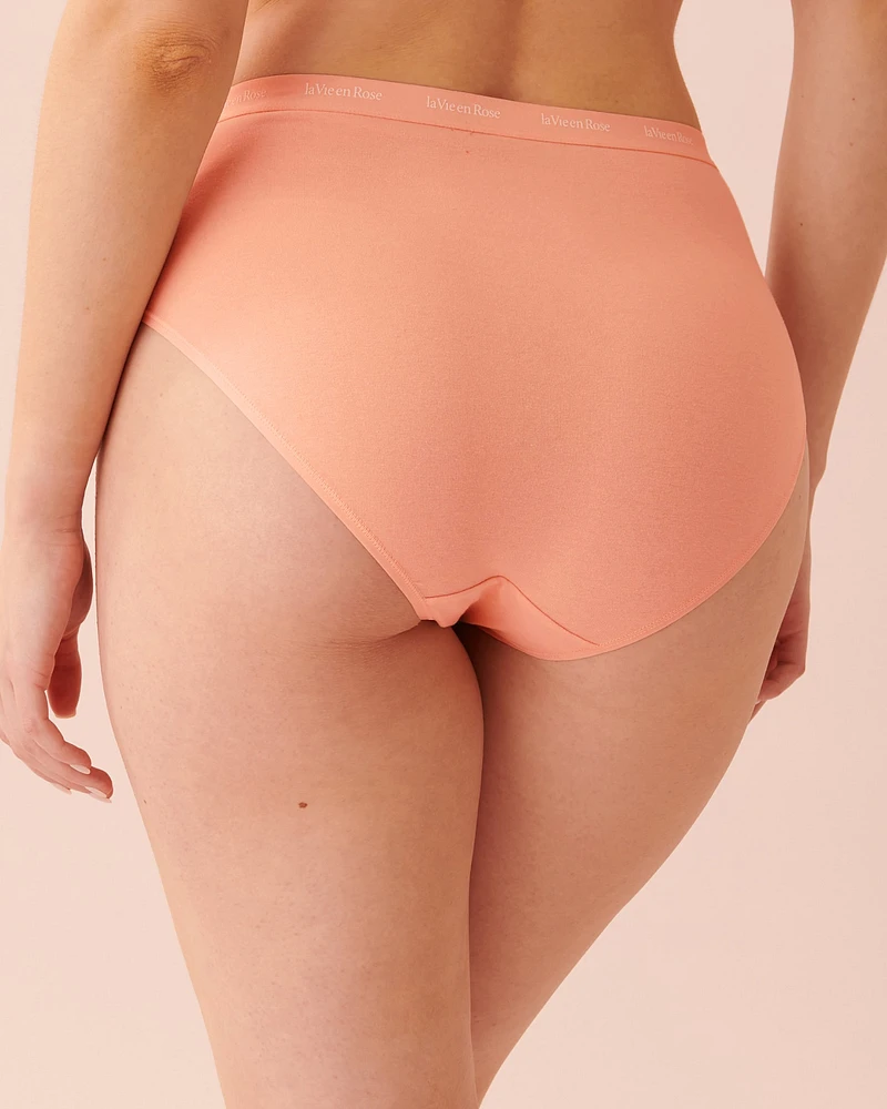 Culotte bikini taille haute coton