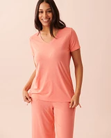 Bamboo V-neck T-shirt