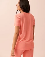 Bamboo V-neck T-shirt