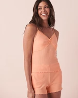 Lettuce Edge Ribbed Cami
