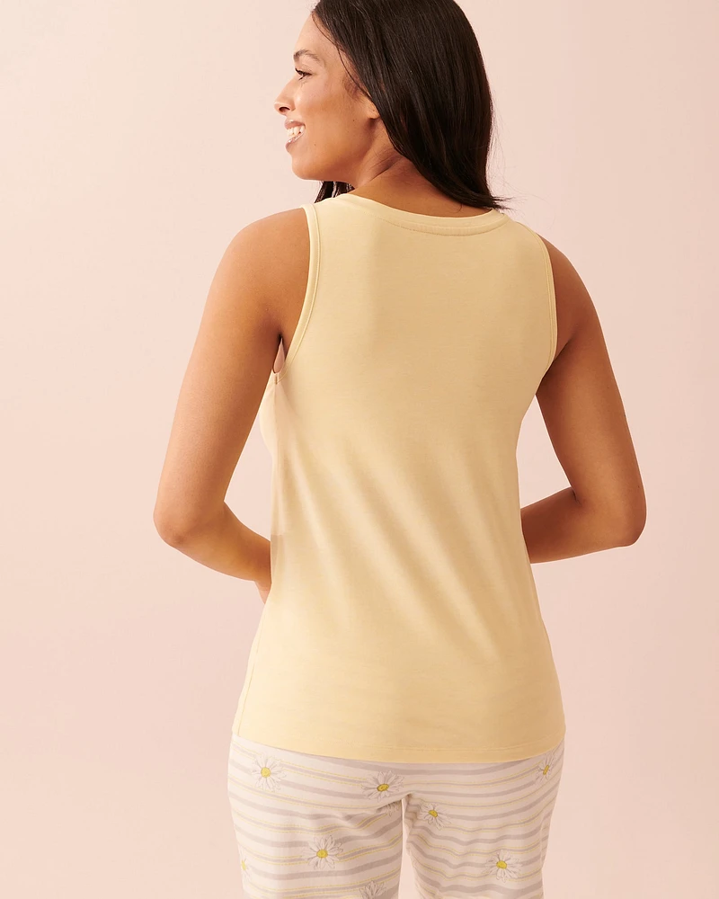 Camisole encolure ronde en coton