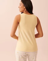 Camisole encolure ronde en coton