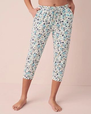 Capri ajusté en coton