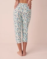 Cotton Fitted Capri