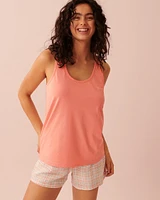 Ensemble pyjama en coton avec camisole