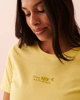 Cotton T-shirt PJ Set