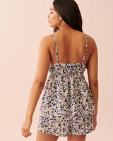 Ensemble pyjama imprimé avec camisole