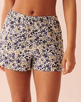 Ensemble pyjama imprimé avec camisole
