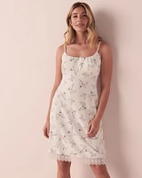Super Soft Lace Trim Nightie