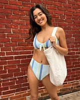 Haut de bikini triangle SANTORINI BLUES