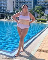 Haut de bikini bandeau PASTEL LILAC