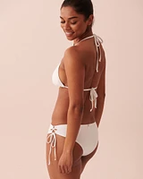 SOLID Triangle Bikini Top