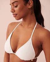 SOLID Triangle Bikini Top