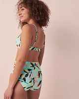 MODERN GRAPHIC Wireless Push-up Bikini Top