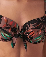 EARTHY JUNGLE Balconette Bikini Top