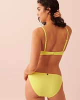 Haut de bikini push-up sans armatures en fibres recyclées SUNNY LIME
