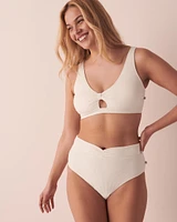Haut de bikini bralette TEXTURED