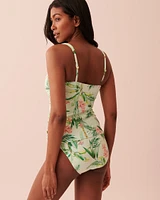 Haut tankini plissé ISLAND TROPIC