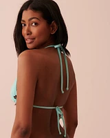 Haut de bikini triangle TURQUOISE