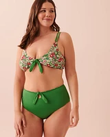 Haut de bikini bralette réversible en fibres recyclées DITSY BLOOMING