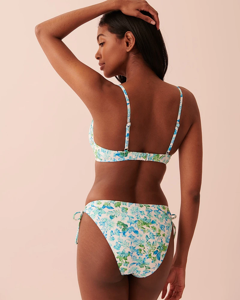 SANTORINI BLUES Push-up Bikini Top